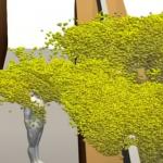 Притеснителна симулация показва как едно изкашляне може да разпространи облак частици в магазин