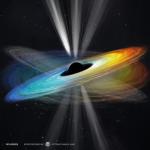 Черната дупка M87 се върти
