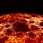 Ето как странните полярни бури на Юпитер вероятно остават заедно