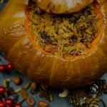 Гапама – арменска пълнена тиква с ориз, сушени плодове и мед