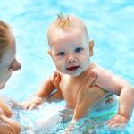 Може ли бебето да плува?