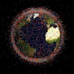 Красива 3D визуализация показва въртенето на 150 хил. космически обекта