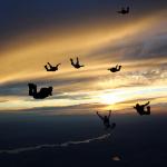 Видео: Скок от 4 км, заснет с Go Pro камера