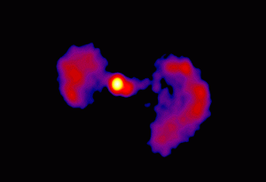 Тази далечна галактика прилича на TIE файтър!