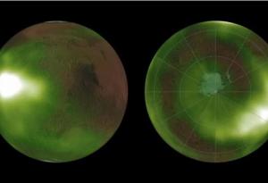 Най-накрая: Можем да видим следи от мистериозното сияние в марсианската атмосфера
