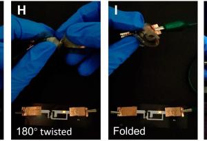 Самолекуваща се литиева батерия издържа на разтягане, пробиване и порязване