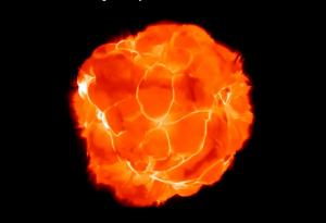 Нова симулация на Бетелгейзе показва, че тази звезда е една вряща и бълбукаща топка