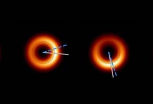 Гигантската черна дупка, която заснехме през 2019-а, изглежда блести