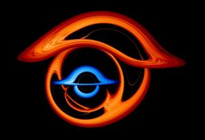 Невероятна визуализация показва какво ще стане, ако съберем две черни дупки заедно