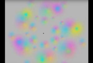 Тази оптична илюзия изчезва, ако се вгледате в нея достатъчно дълго