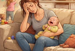 Една майка на малки деца я прекъсват около 400 пъти на ден