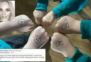 Майка измисли гениален начин да предпази децата си от коронавируса