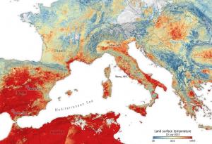 Какво е антициклон и защо е отговорен за горещата вълна в Европа?