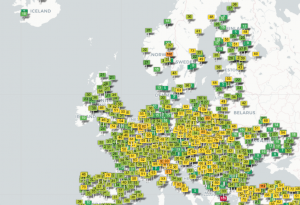 Европа диша – картата на мръсния въздух „позеленя“