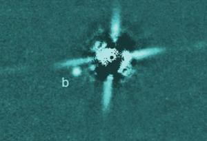Това е директна снимка на екзопланета на над 400 светлинни години от нас