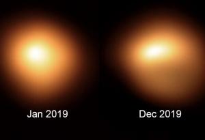 NASA показа нови невероятни снимки на затъмняването на Бетелгейзе