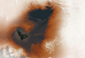 Снимка на NASA показва останките от гигантско древно езеро в Сахара