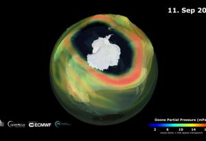 Озоновата дупка над Антарктика е с най-големи размери за последното десетилетие