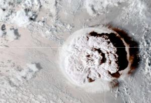 Изригването на вулкана в Тонга е най-силното, регистрирано някога 