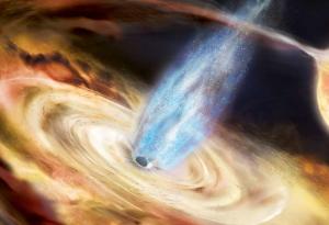 Вече можете да чуете зловещите звуци на ехото от черна дупка