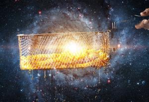 Какво ще стане, ако пържите храна в условия на микрогравитация?