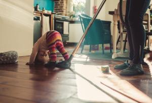 На 7 месеца бебето вижда света триизмерно