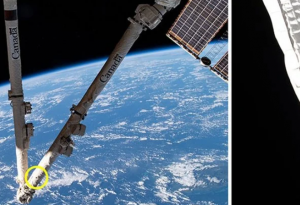 Космическа отломка нанесе щети върху Международната космическа станция