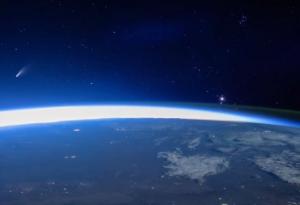 Видео показва красотата на кометата NEOWISE от борда на Международната космическа станция