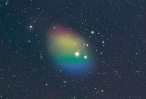 Откриха странна галактика, в която на пръв поглед няма никакви звезди