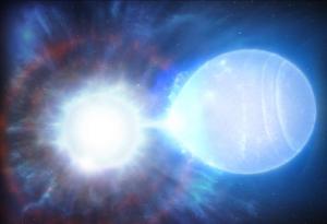 Учени откриха двойка масивни бели джуджета, обречени на катастрофална четворна експлозия