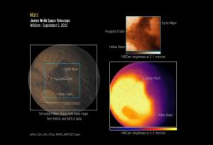 Телескопът „Джеймс Уеб“ направи първите снимки на Марс