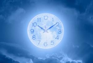 Колко е часът на Луната?