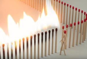 Креативно видео показва колко важно е физическото дистанциране в битката с COVID-19