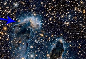 Насладете се на тази нова снимка на "Стълбовете на сътворението"