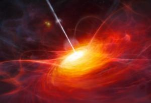 Гигантска черна дупка изяжда за един ден еквивалента на Слънцето