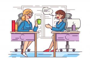 Клюките в офиса повдигат духа и разсейват служителите