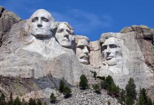 Огромните каменни лица в планината Ръшмор