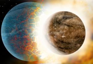 Астрономи смятат, че са наблюдавали сблъсък между две планети