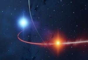 Астрономи се натъкнаха на звезда, погълната от своя по-малък и „по-мъртъв“ спътник в двойна система