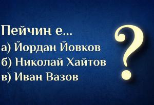 Знаете ли коя личност се крие зад всяко от имената?