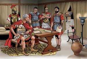 Древноримски офицери може би са отглеждали маймуни като символ на високия си статус