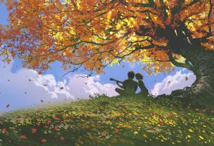 Таблица показва Индекса на съвместимост на партньорите според рождените им дни