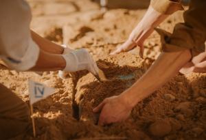 Датски археолози откриха праисторически дървен кръг, наподобяващ Стоунхендж