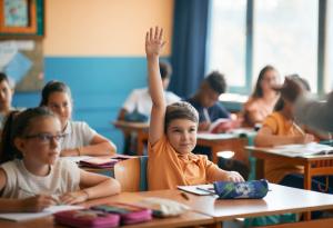 Виц: Инспектор влиза в час по математика 