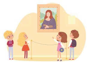 Полезно е да водите децата на изложба