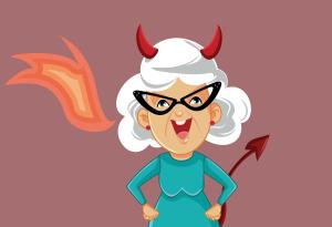 Виц: Шамар за тъщата