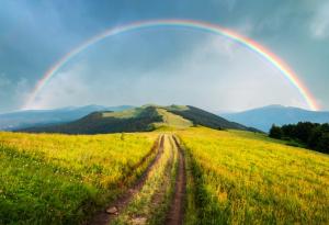 Защо дъгите имат кръгова форма?