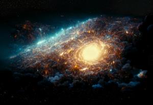 Карта с висока разделителна способност на галактическа експлозия разкрива замърсяването на галактиките