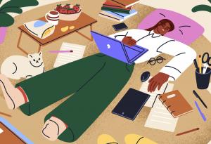 Чувствате ли се гузни, когато си оставате вкъщи заради настинка?