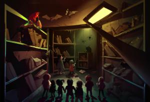 "Странните същества от прашното подземие" - един фентъзи разказ на Мирослава Дачева